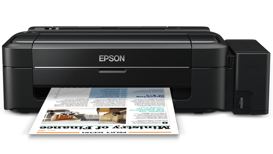 Máy in Epson L300, in phun màu tiếp mực ngoài