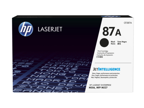 HP 87A Black Original LaserJet Toner Cartridge (CF287A)