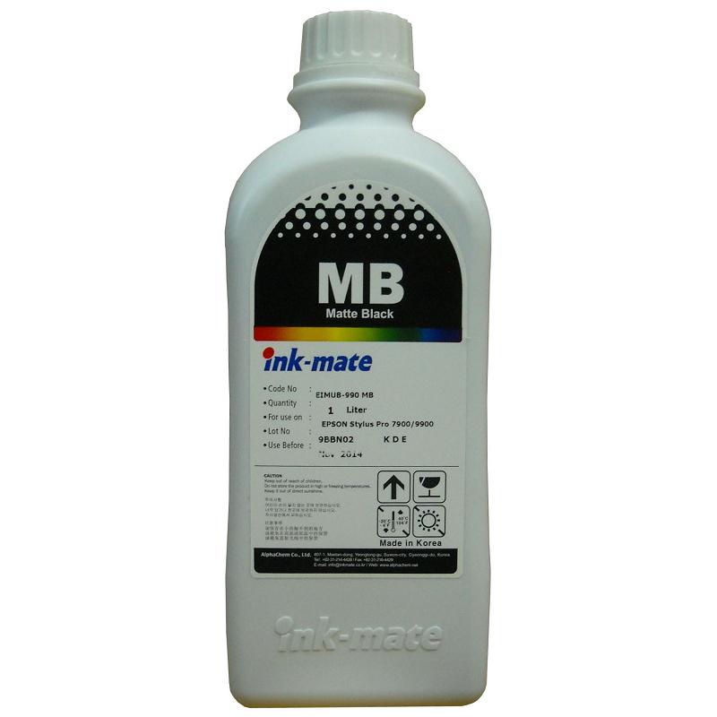 Mực In Chuyển Nhiệt Ink-Mate Korea Black 1 lít màu đen