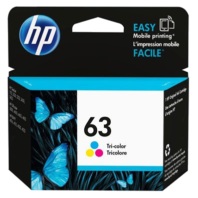 Mực in HP 63 Tri-color Original Ink Cartridge (F6U61AA)