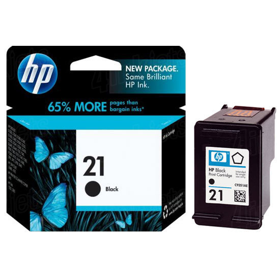 Mực in HP 21 Black Inkjet Print Cartridge (C9351AA)