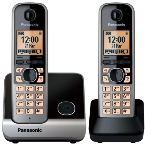 Điện thoại không dây Panasonic KX-TG6712