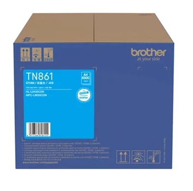 Brother TN-861C Cyan Toner Cartridge (TN-861C)