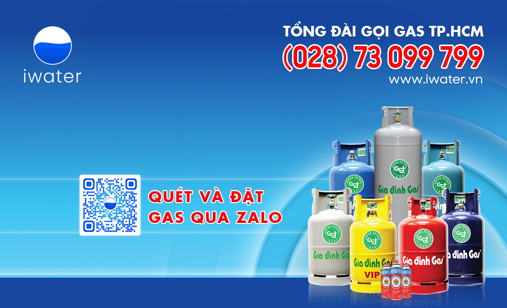 iWater triển khai dịch vụ Gọi, giao gas thời Công nghệ 4.0