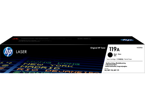 Mực in HP 119A Black Original Laser Toner Cartridge (W2090A)