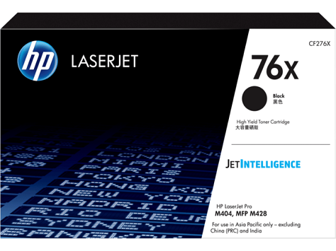 Mực in HP 76X High Yield Black Original LaserJet Toner Cartridge (CF276X)