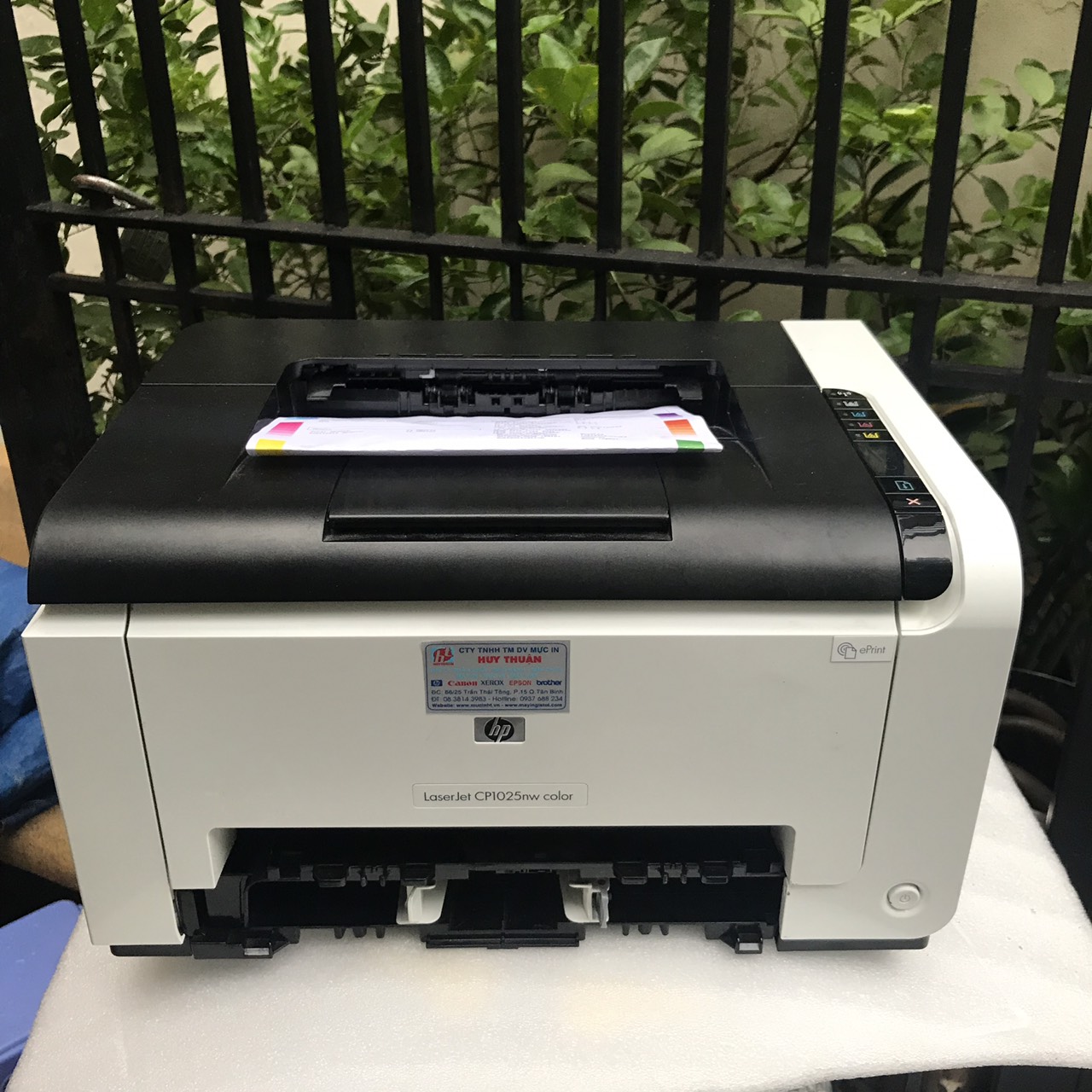 Máy in cũ Laser màu HP LaserJet Pro CP1025 Color Printer (CF346A)