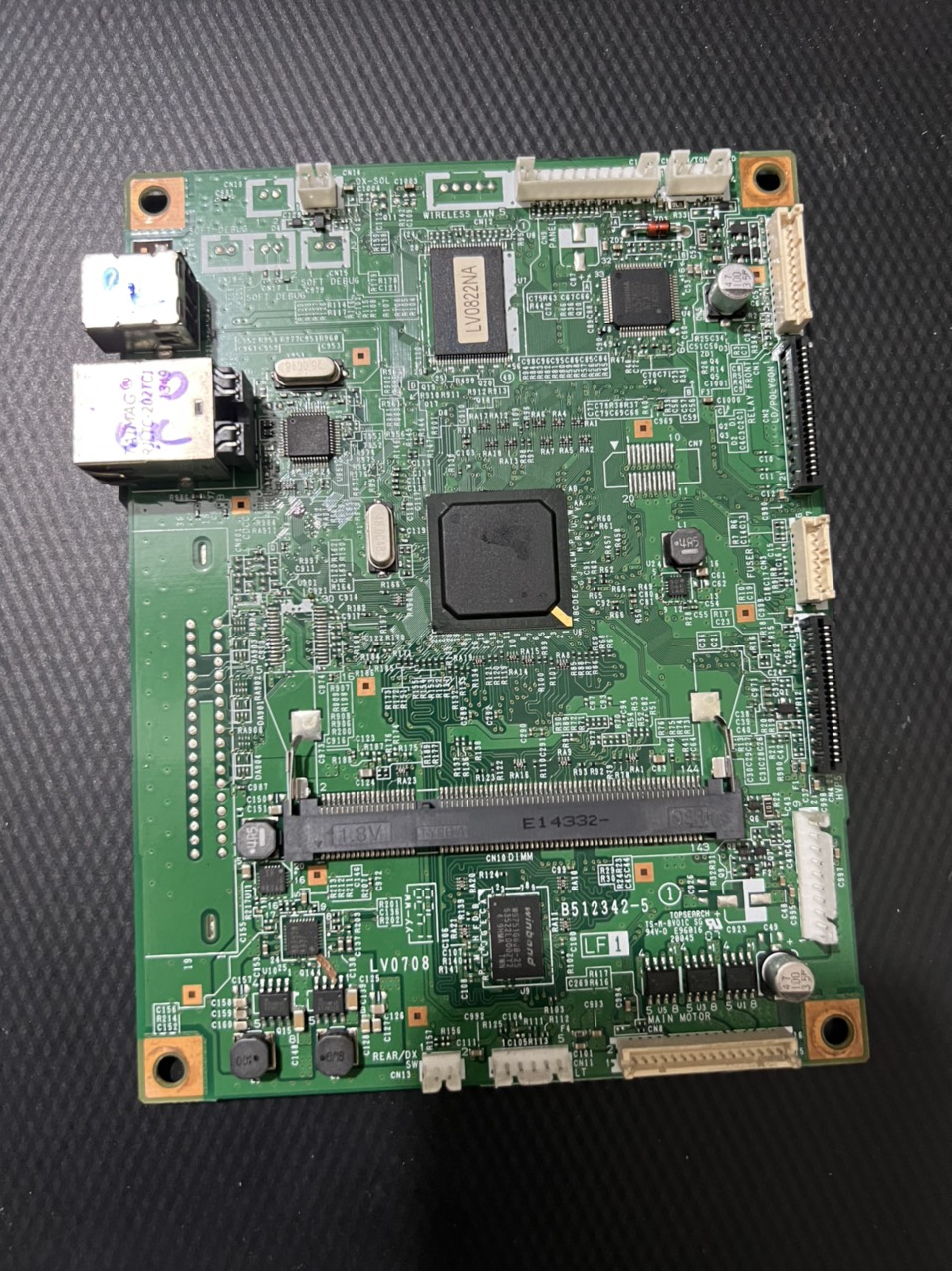 Card fomatter Brother HL-5450dn- LV0823 B512342-5