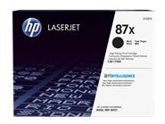 HP 87X High Yield Black Original aLaserJet Toner Cartridge (CF287X)