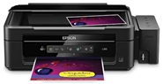 Máy in Epson L350, In, Scan, Copy, In phun màu tiếp mực ngoài