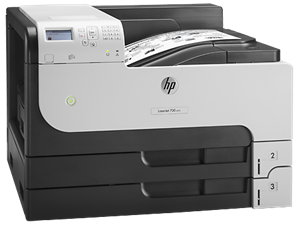 Máy in HP LaserJet Enterprise M712dn, Laser trắng đen khổ A3 (CF236A)