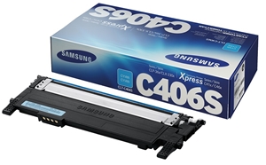 Mực in Samsung CLT C406S/SEE, Cyan Toner Cartridge