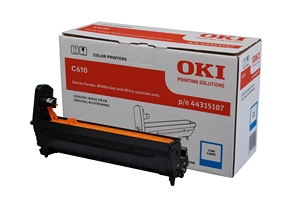 Drum Oki C610 màu xanh